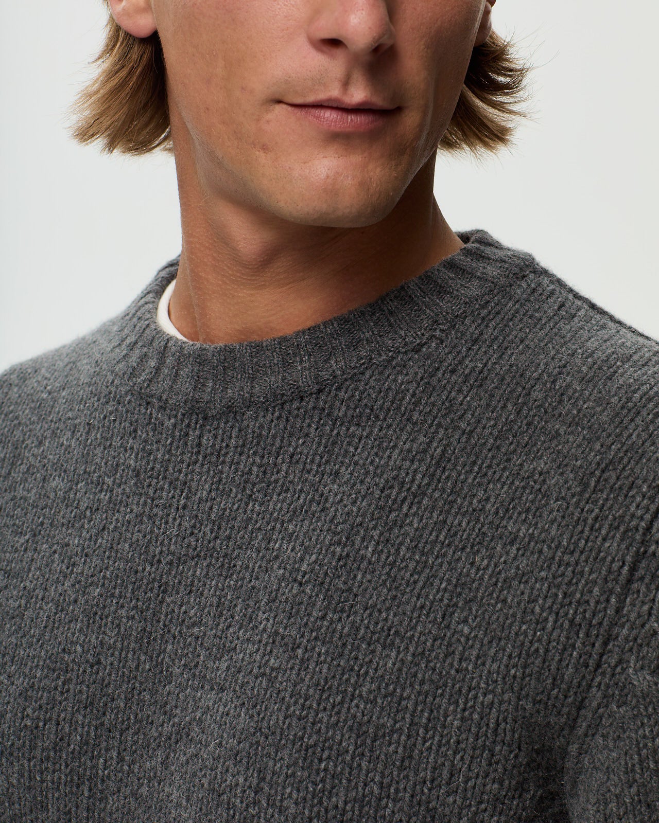 GERINO Sweater - Flannel Grey