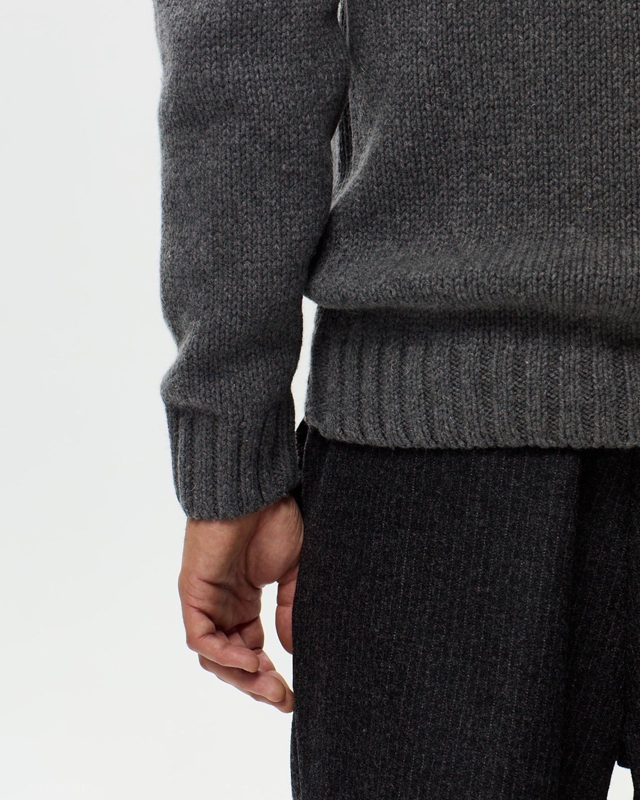 GERINO Sweater - Flannel Grey