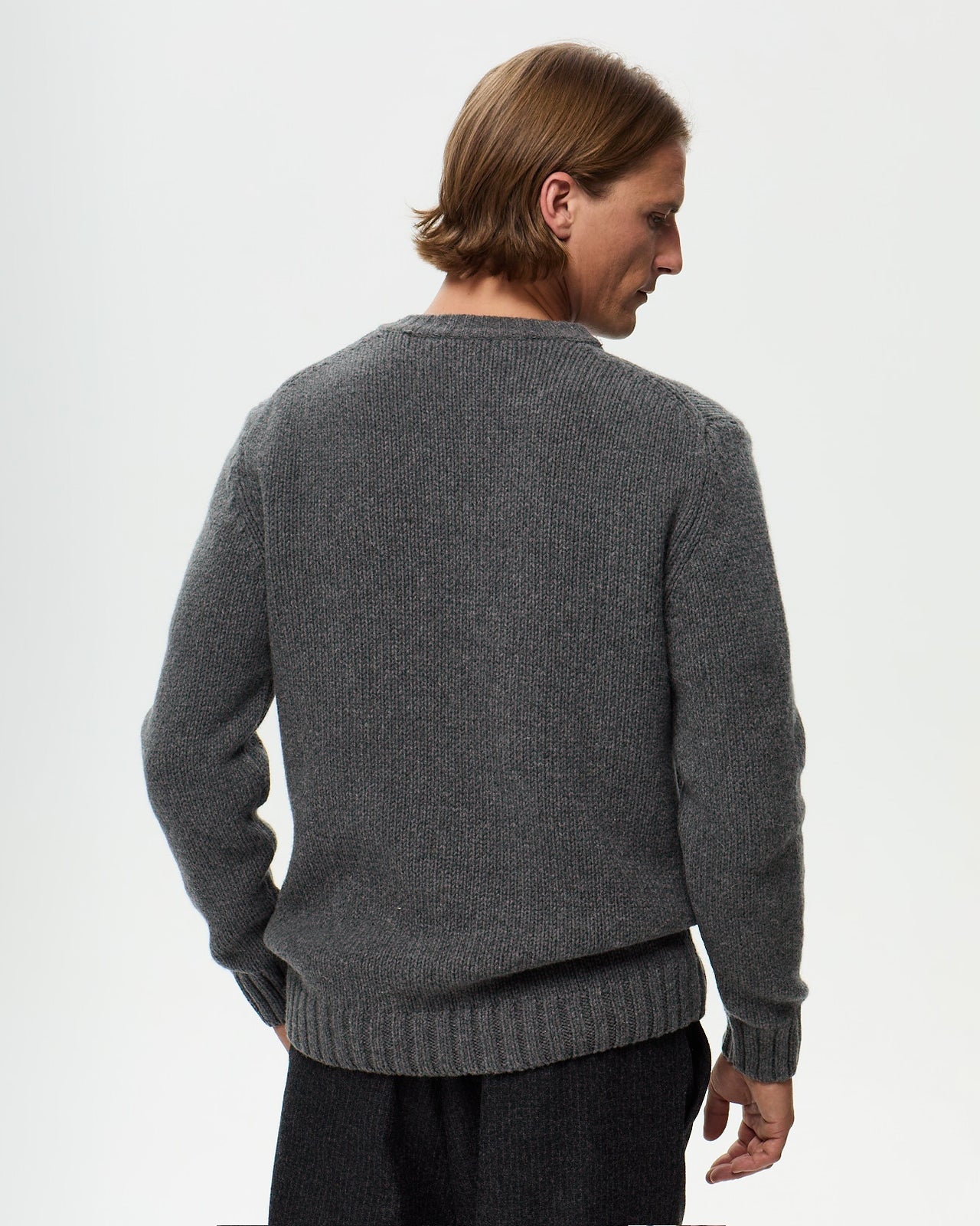 GERINO Sweater - Flannel Grey