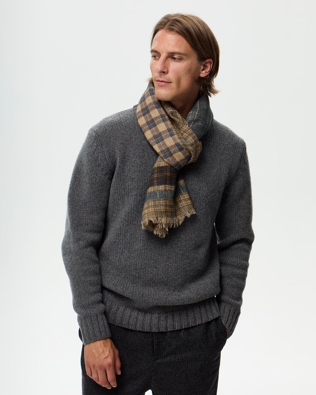 GERINO Sweater - Flannel Grey