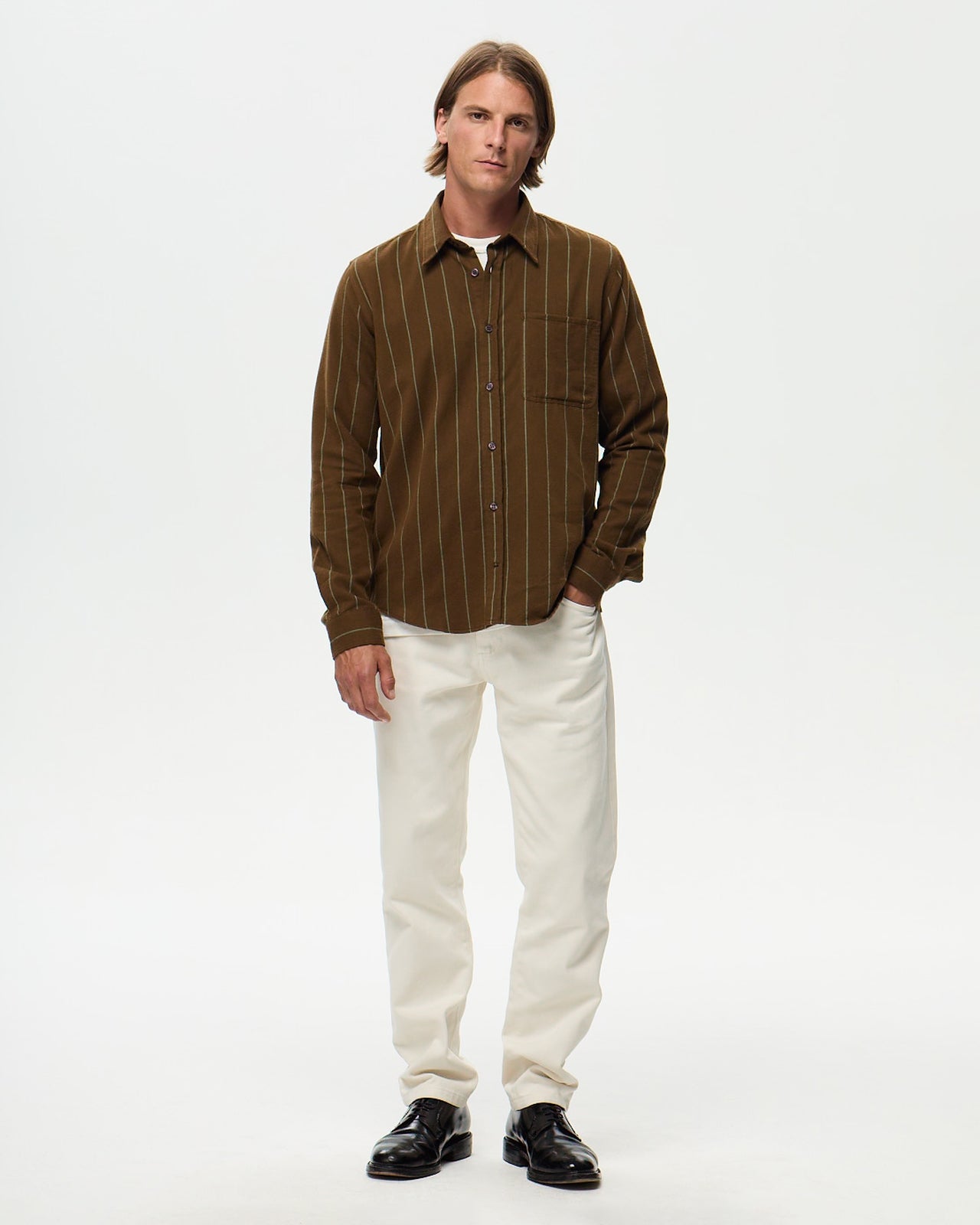 GERMAIN Shirt – Bronze Brown