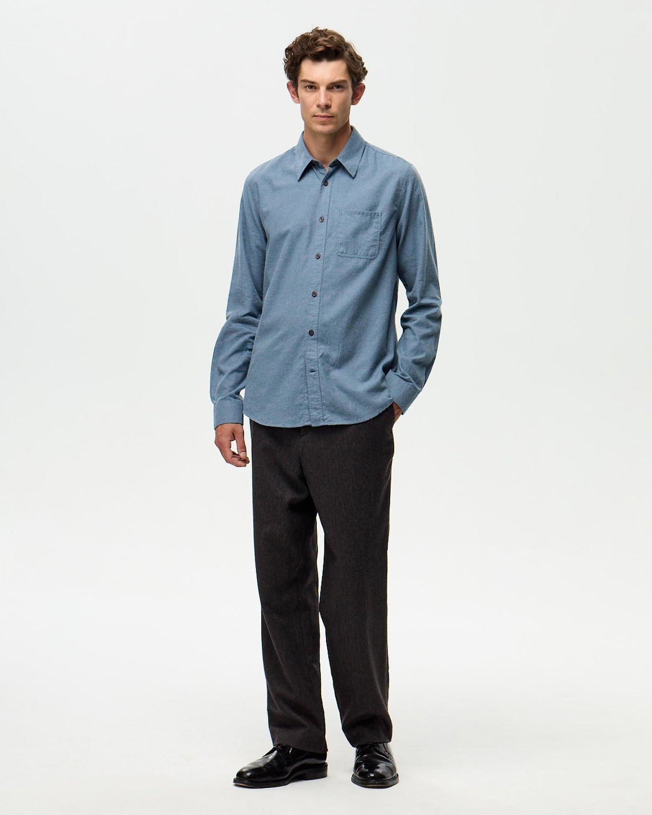 GHANA Shirt – Denim Blue