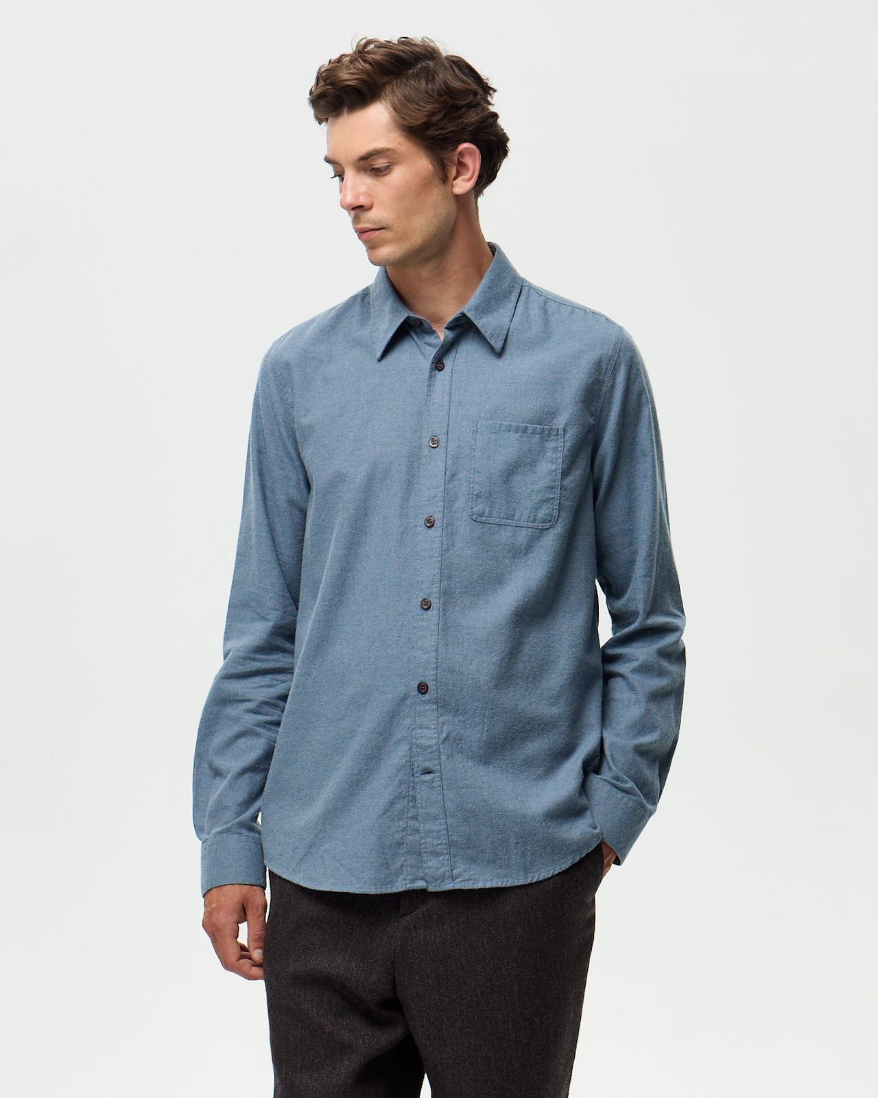 GHANA Shirt – Denim Blue