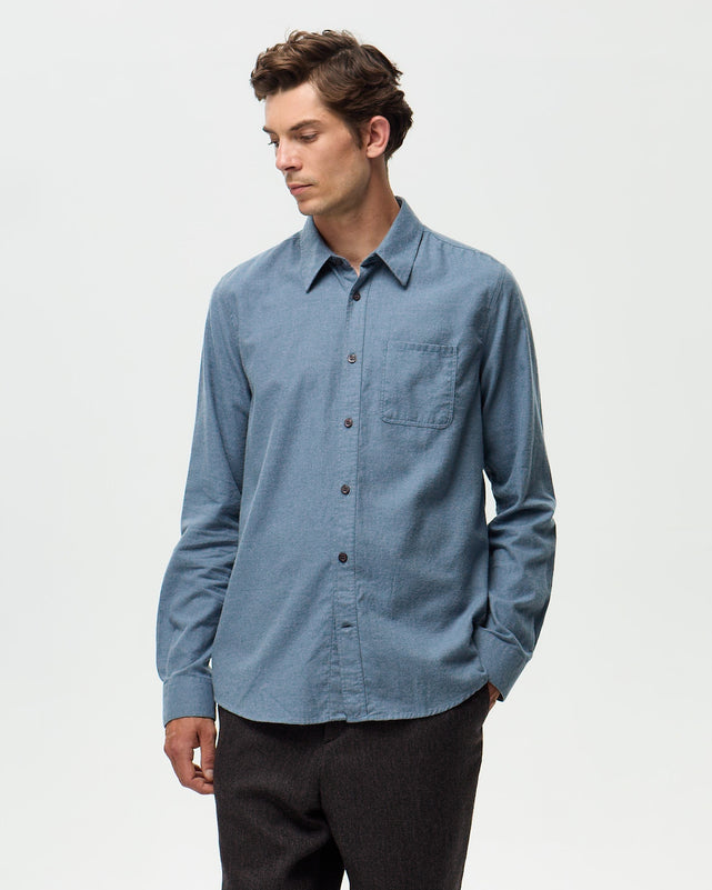 GHANA Shirt – Denim Blue