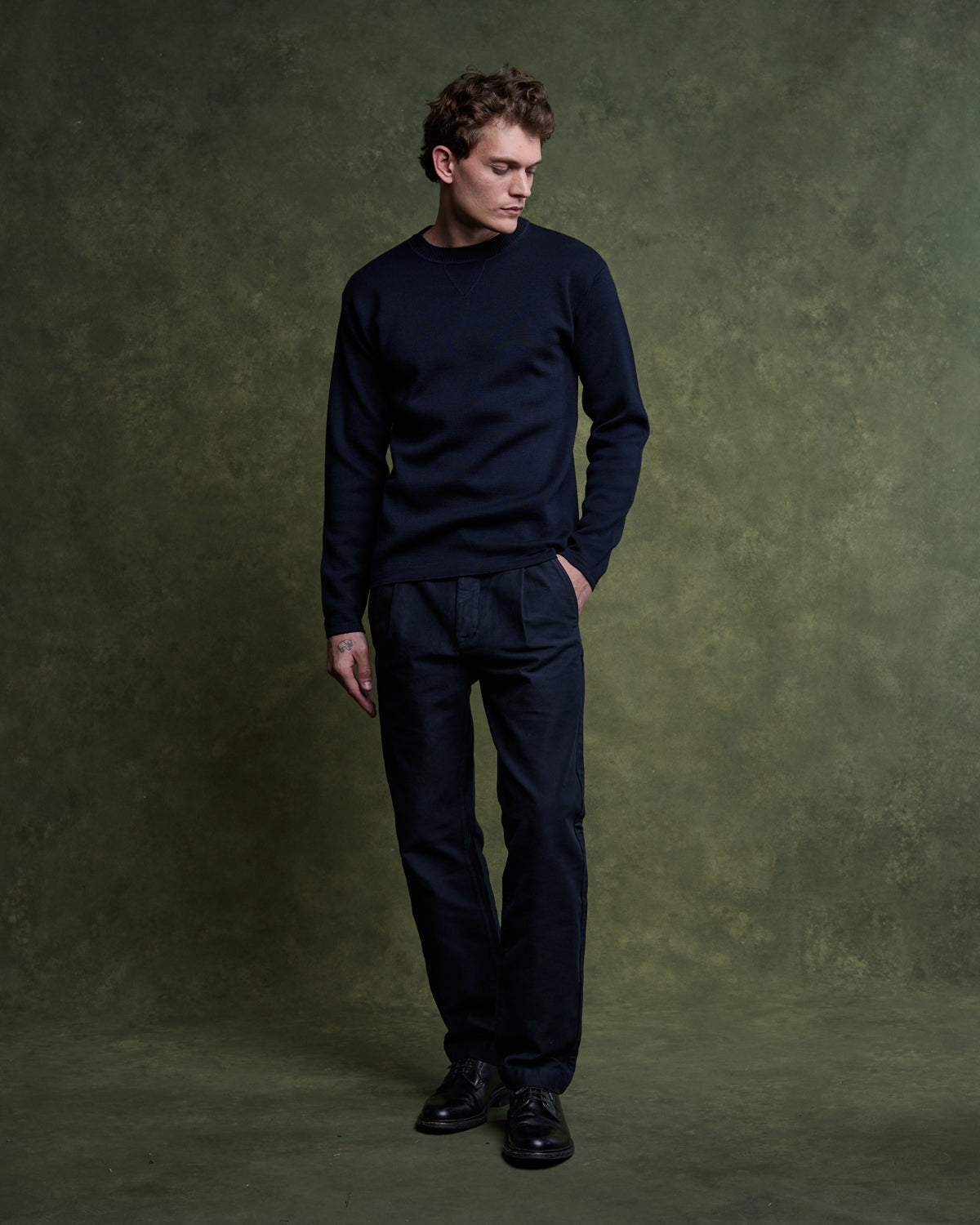 GIOVE Knitwear - Navy