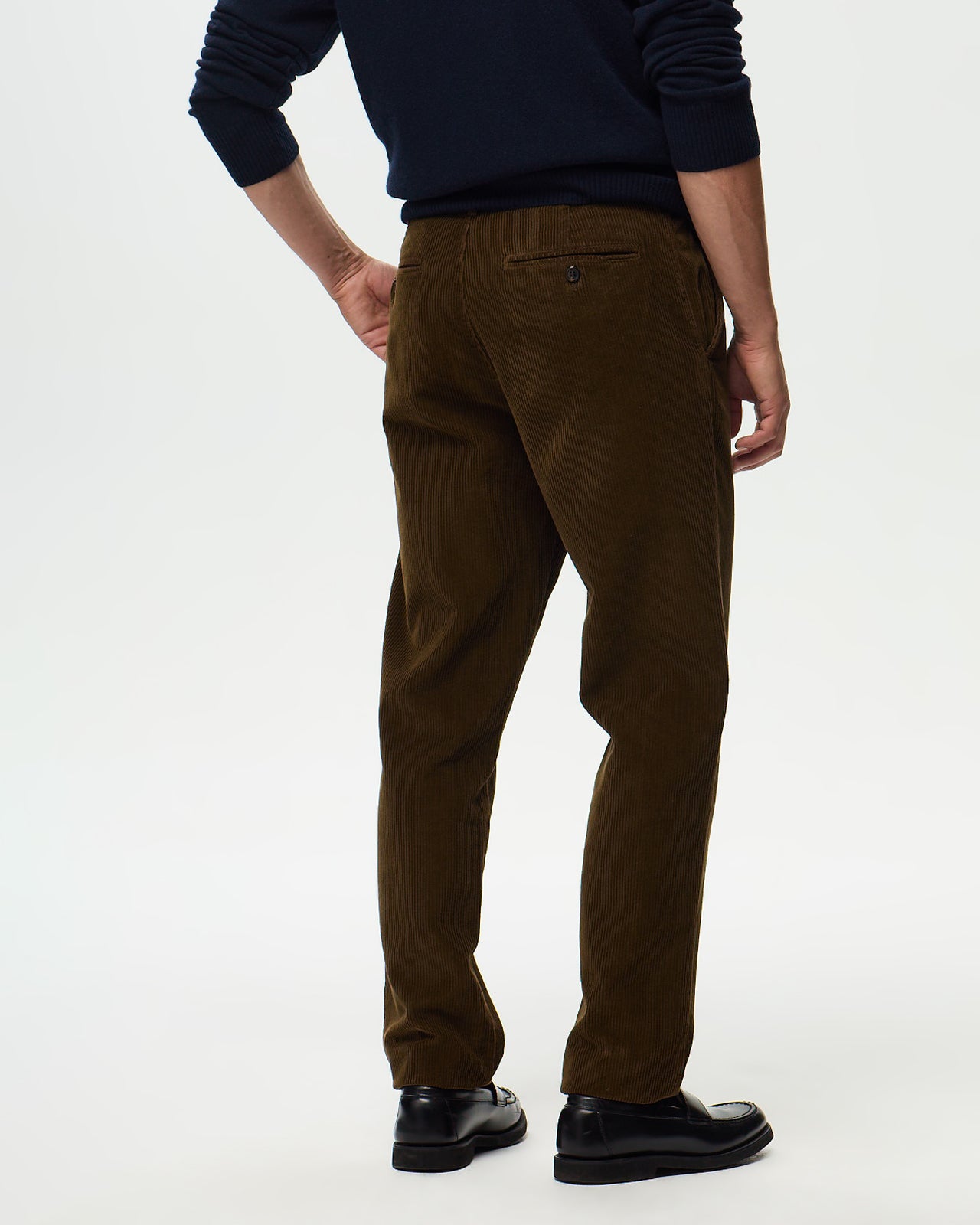 EMERSON Corduroy Chino – Bronze Brown
