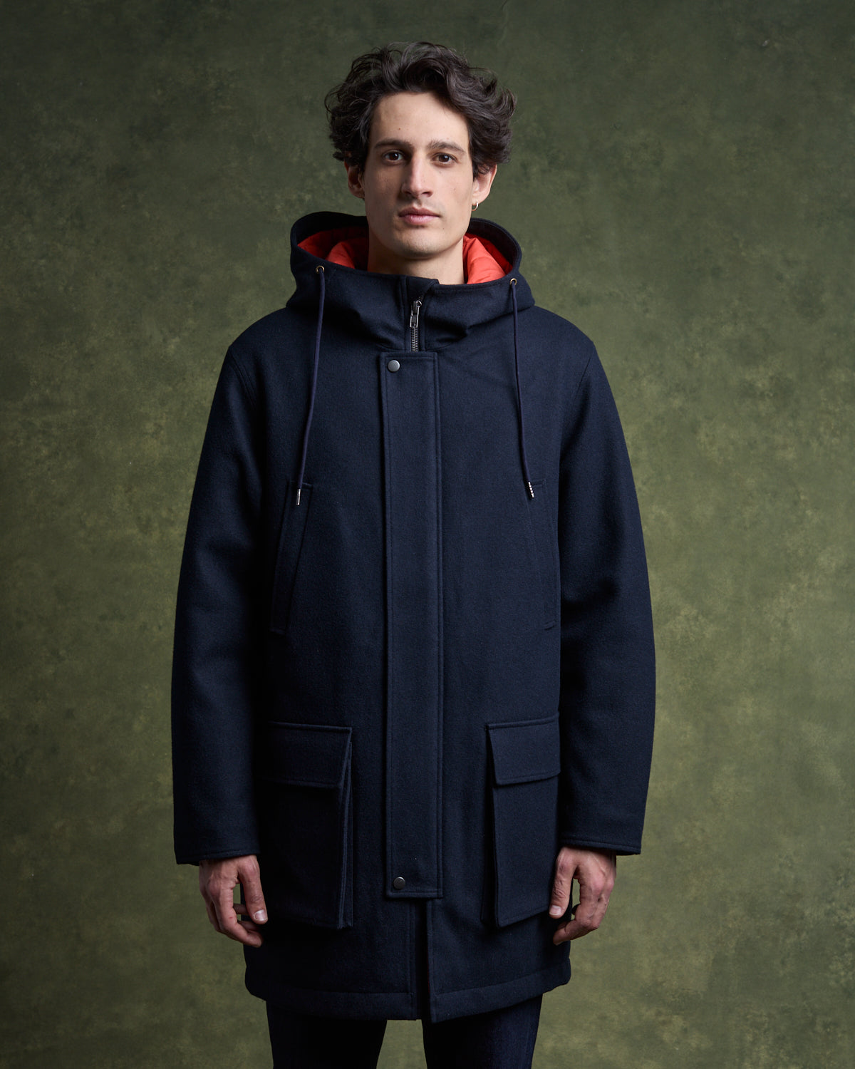 GORDON Coat - Navy