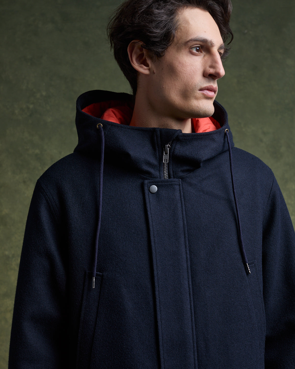 GORDON Coat - Navy