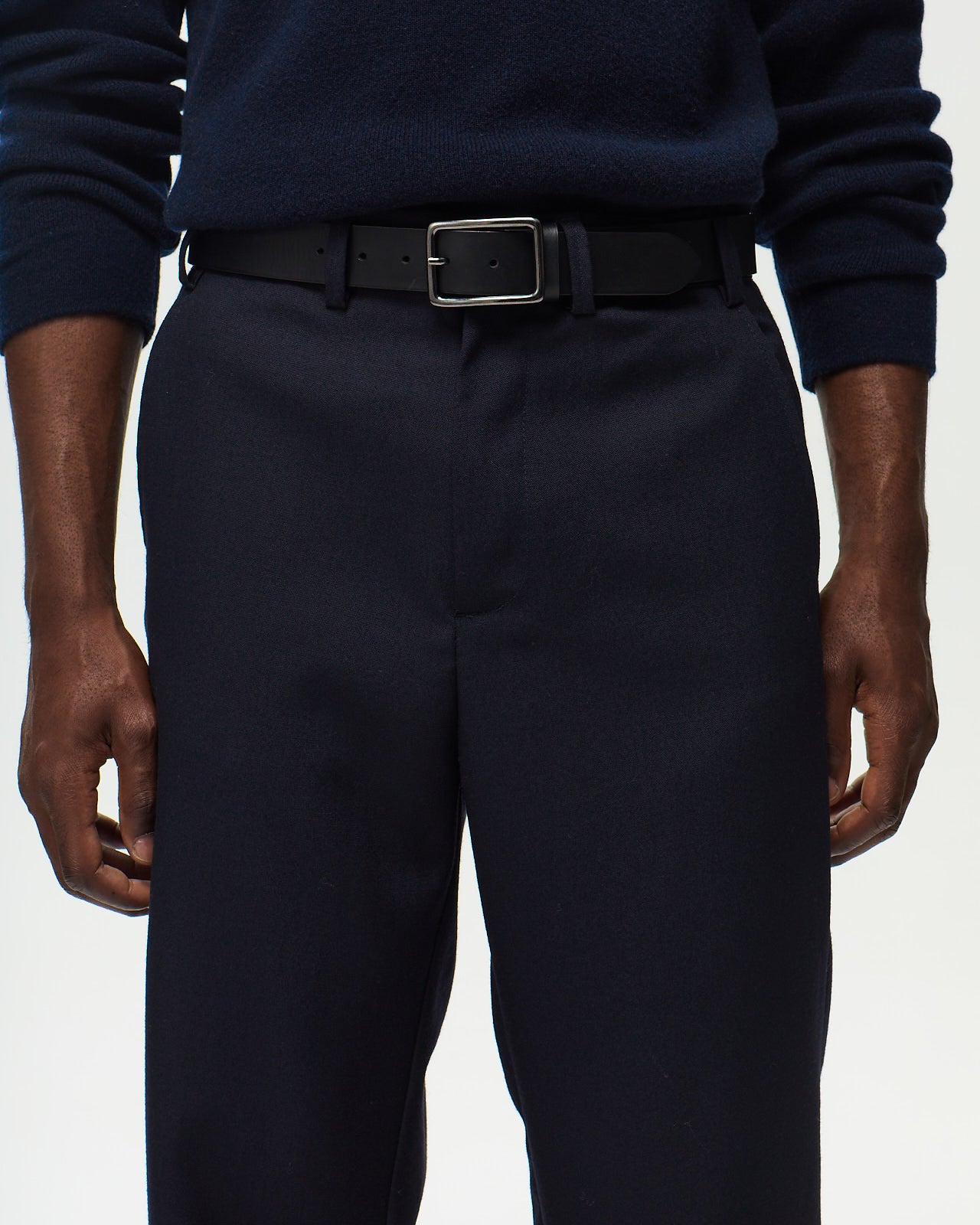 ALPHONSE Pants Canvas – Navy