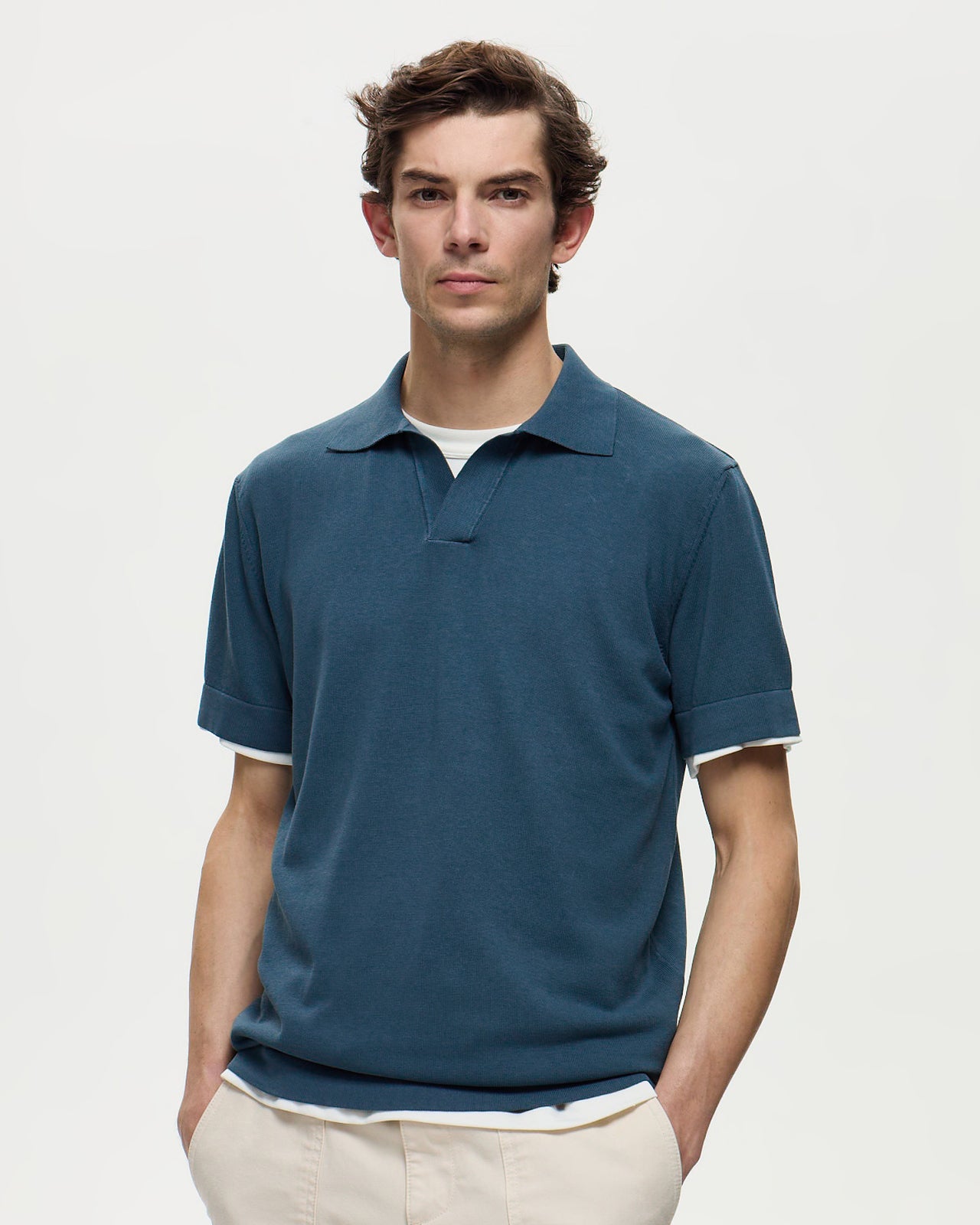 HOLIDAY Polo - Indigo Blue