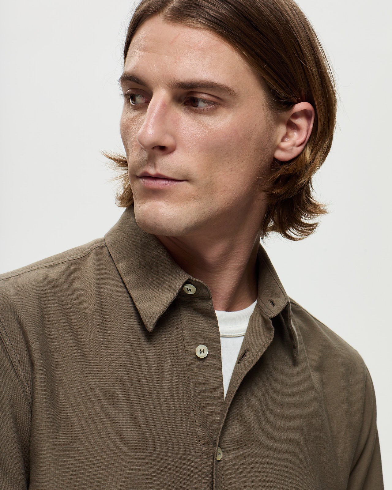 HUGUES Shirt - Military Khaki