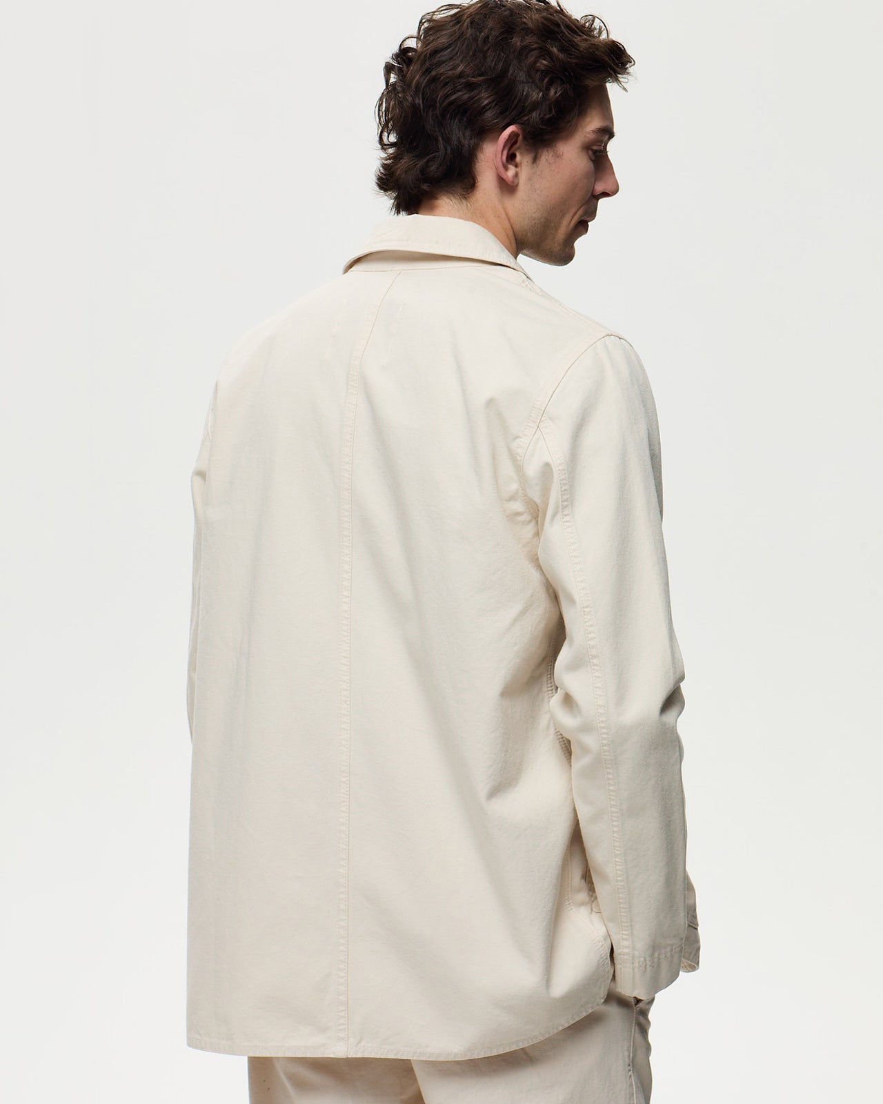 HAUSSMANN Architect's Jacket - Ivory White