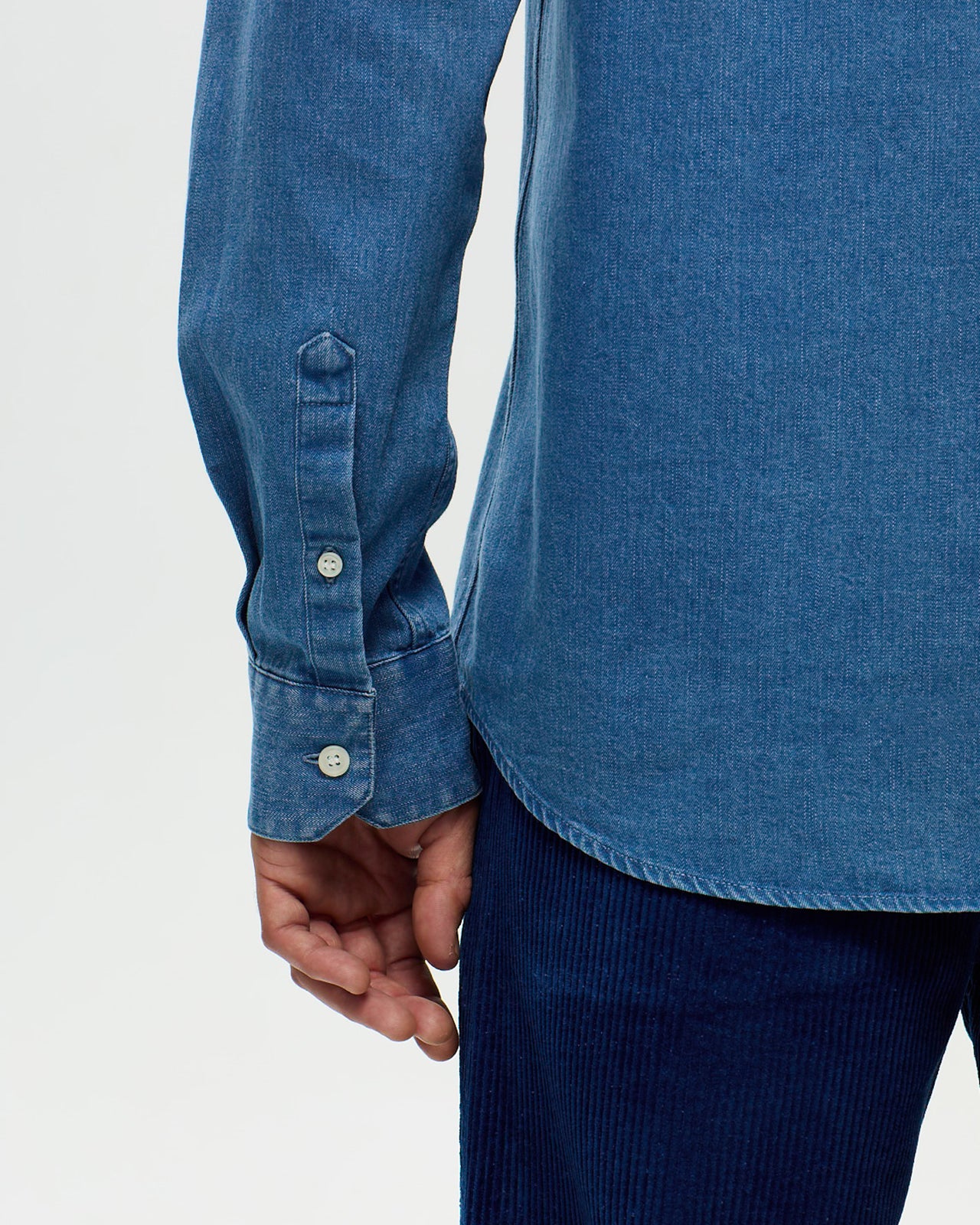 MONTAIGNE Shirt – Stonewashed Denim