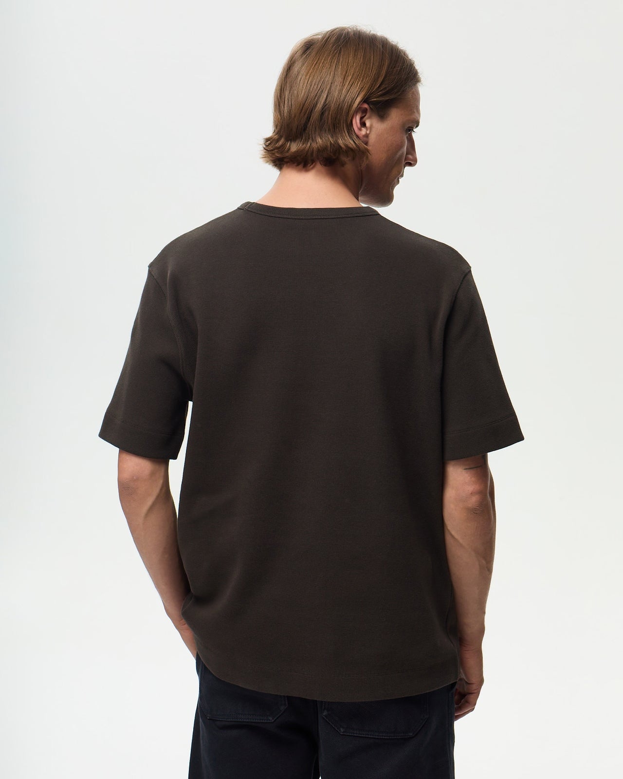 HOLBOX Milano T-shirt - Truffle Brown