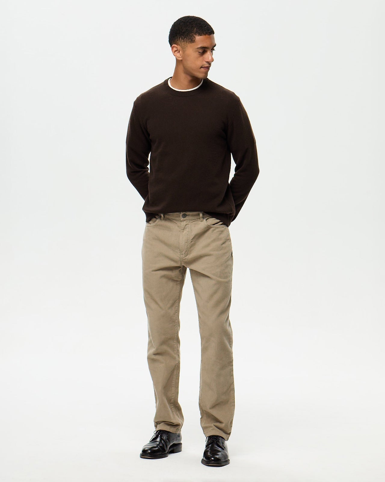 DEAN Corduroy Pants – Stone Beige