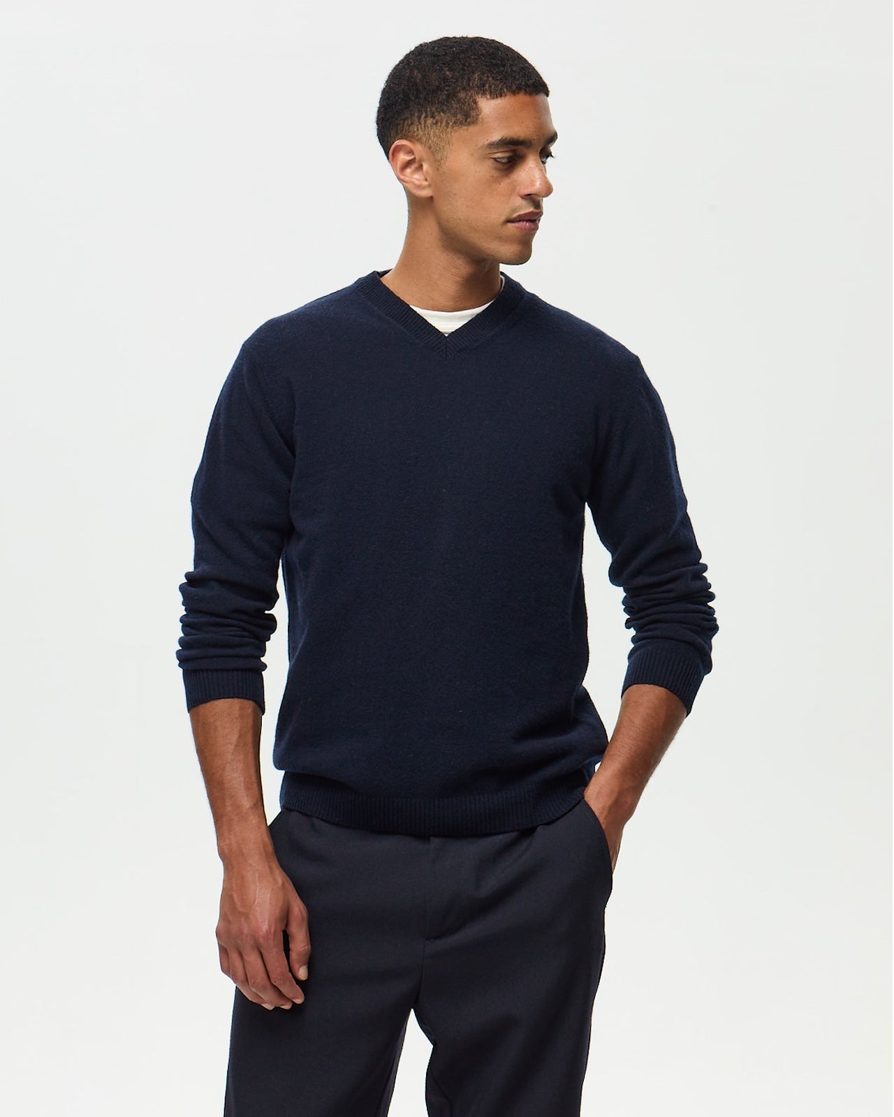 LORENZO Sweater - Navy