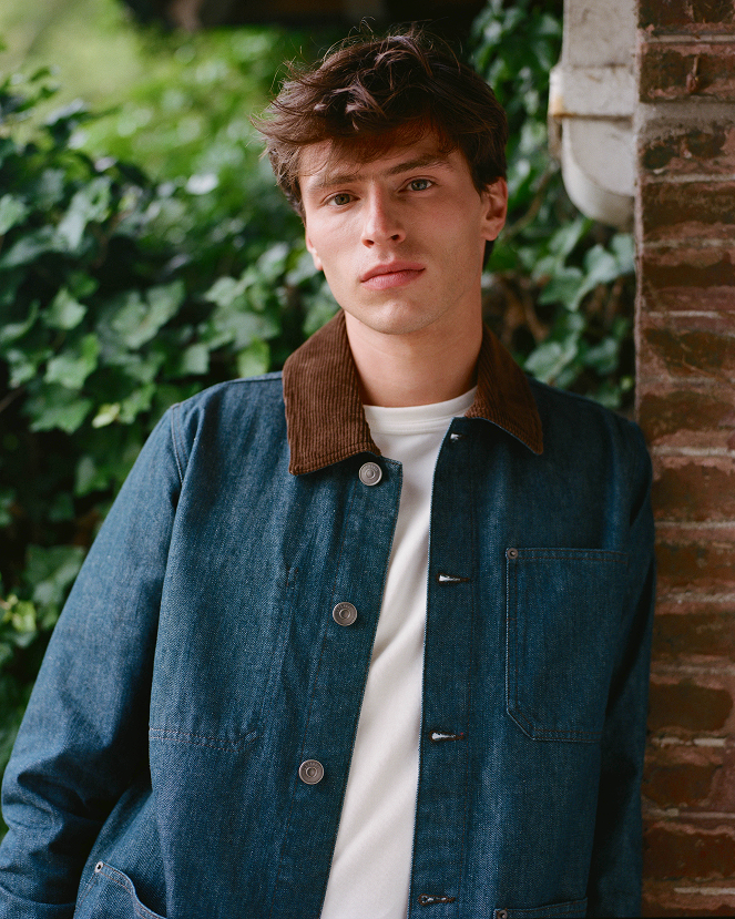 FOUJITA Painter's Jacket – Denim Green