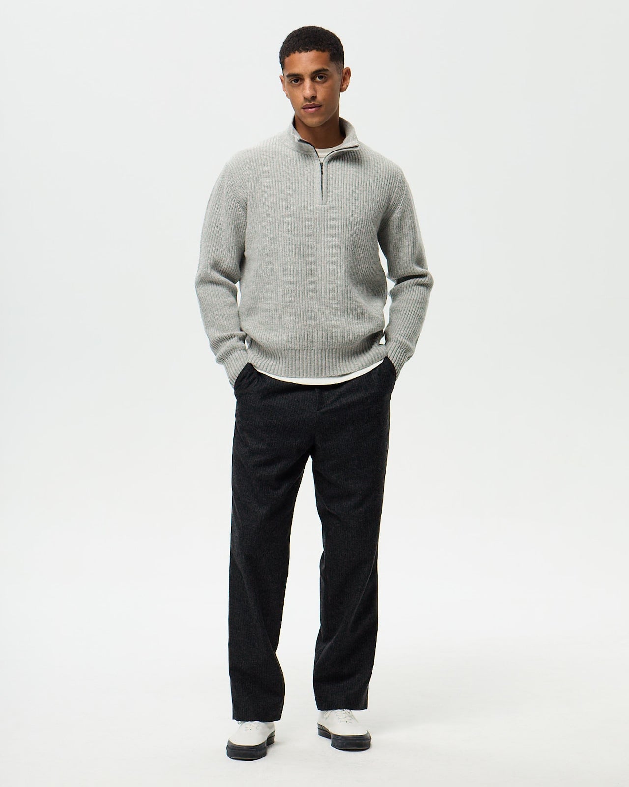 LECCE Sweater - Light Grey