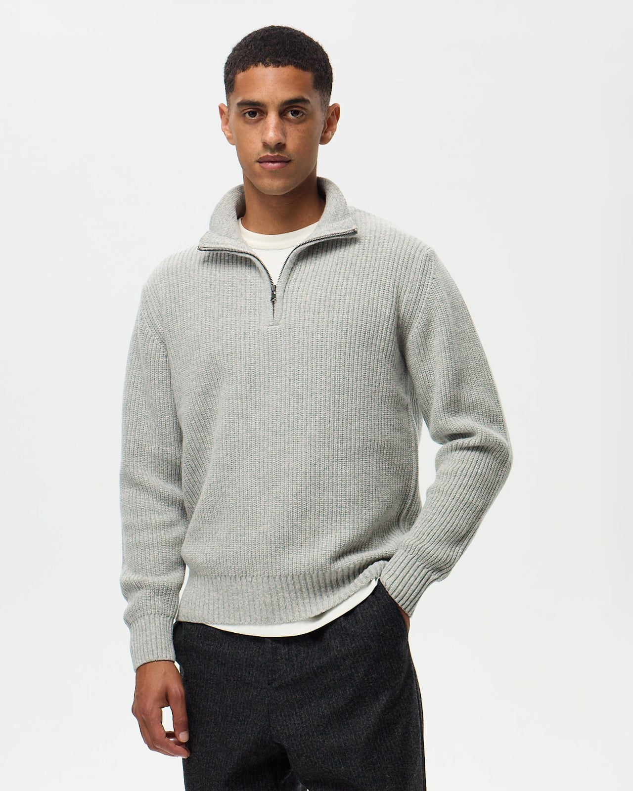 LECCE Sweater - Light Grey