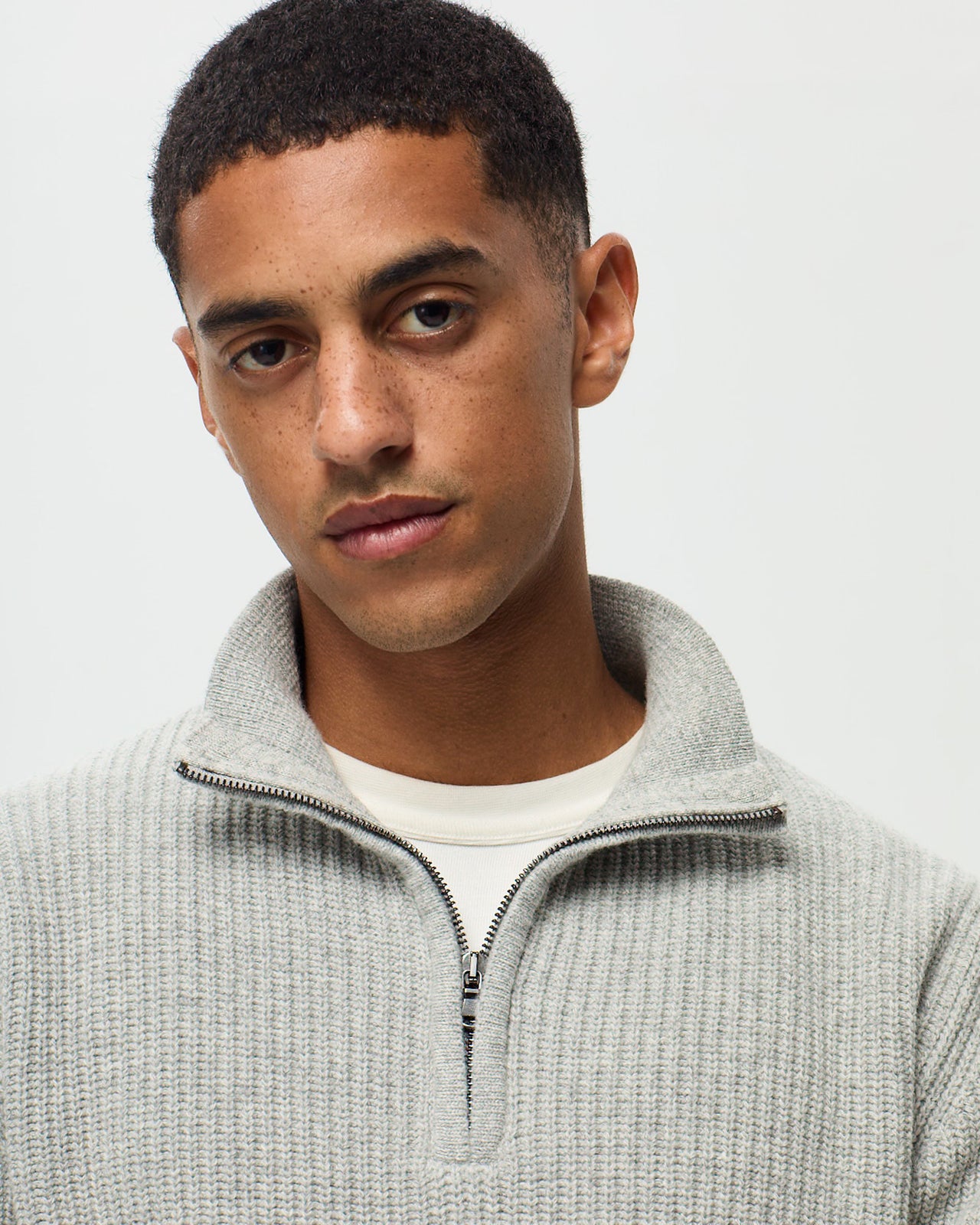 LECCE Sweater - Light Grey