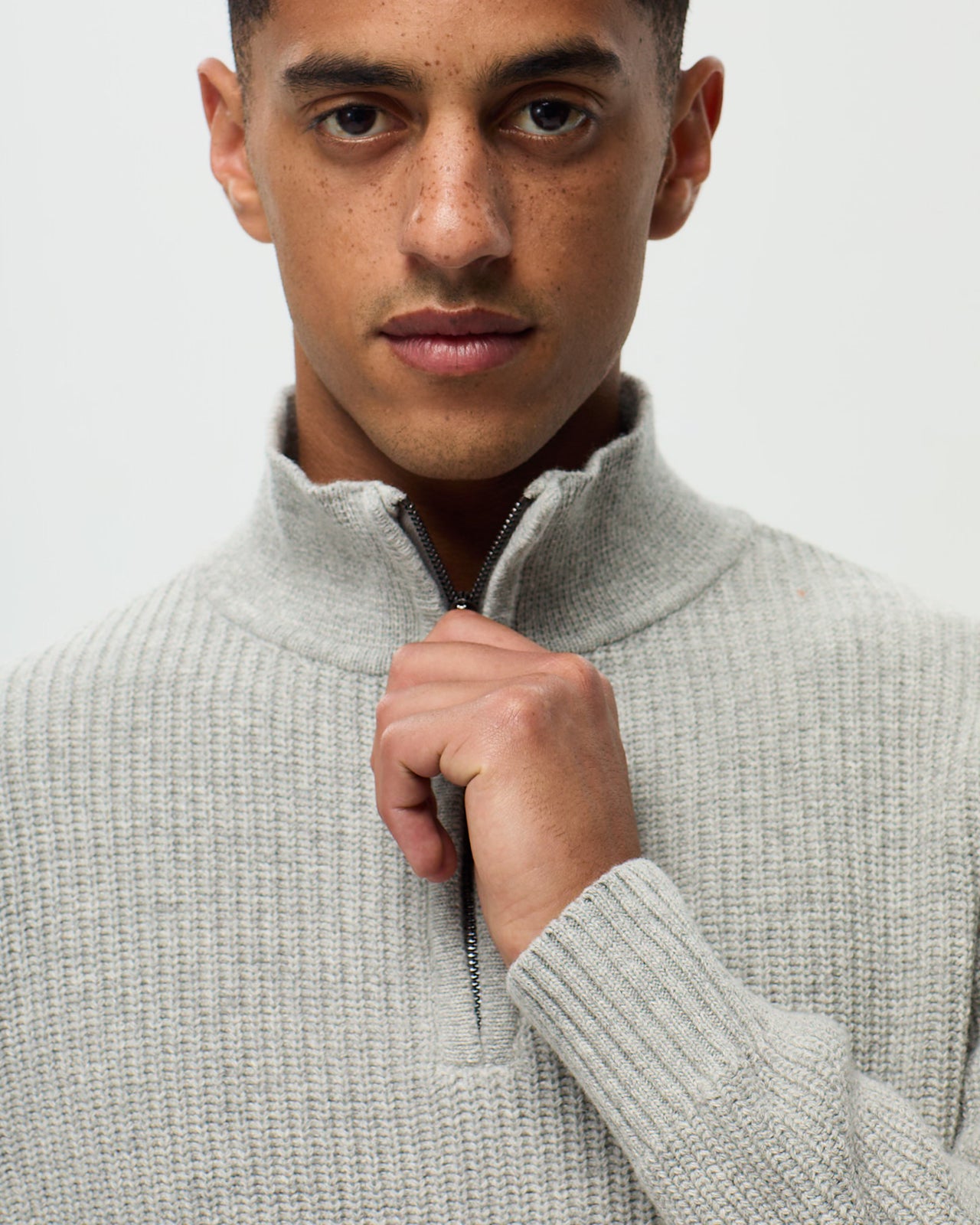 LECCE Sweater - Light Grey
