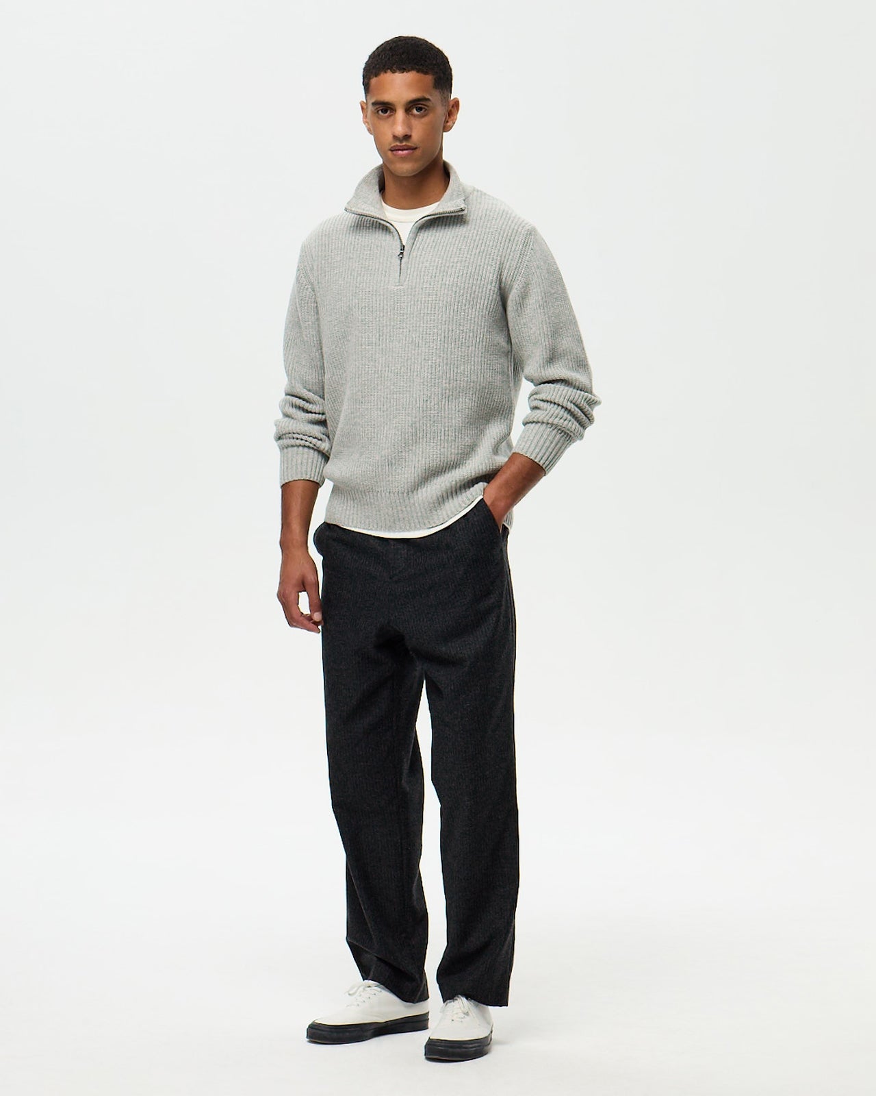 LECCE Sweater - Light Grey