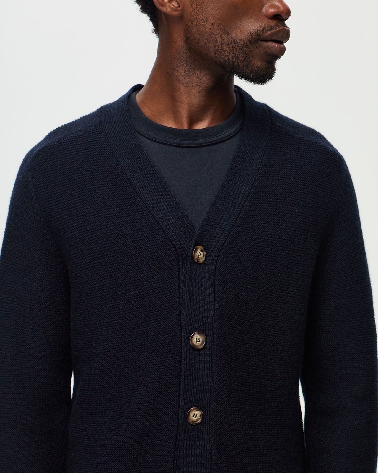LUCA Cardigan - Navy/Ink