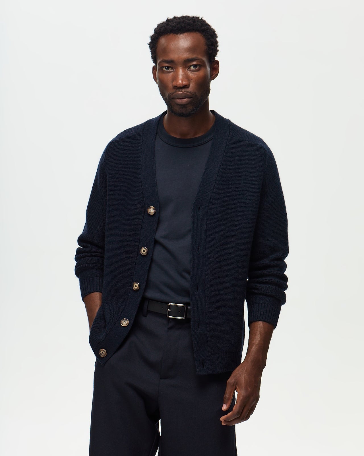 LUCA Cardigan - Navy/Ink