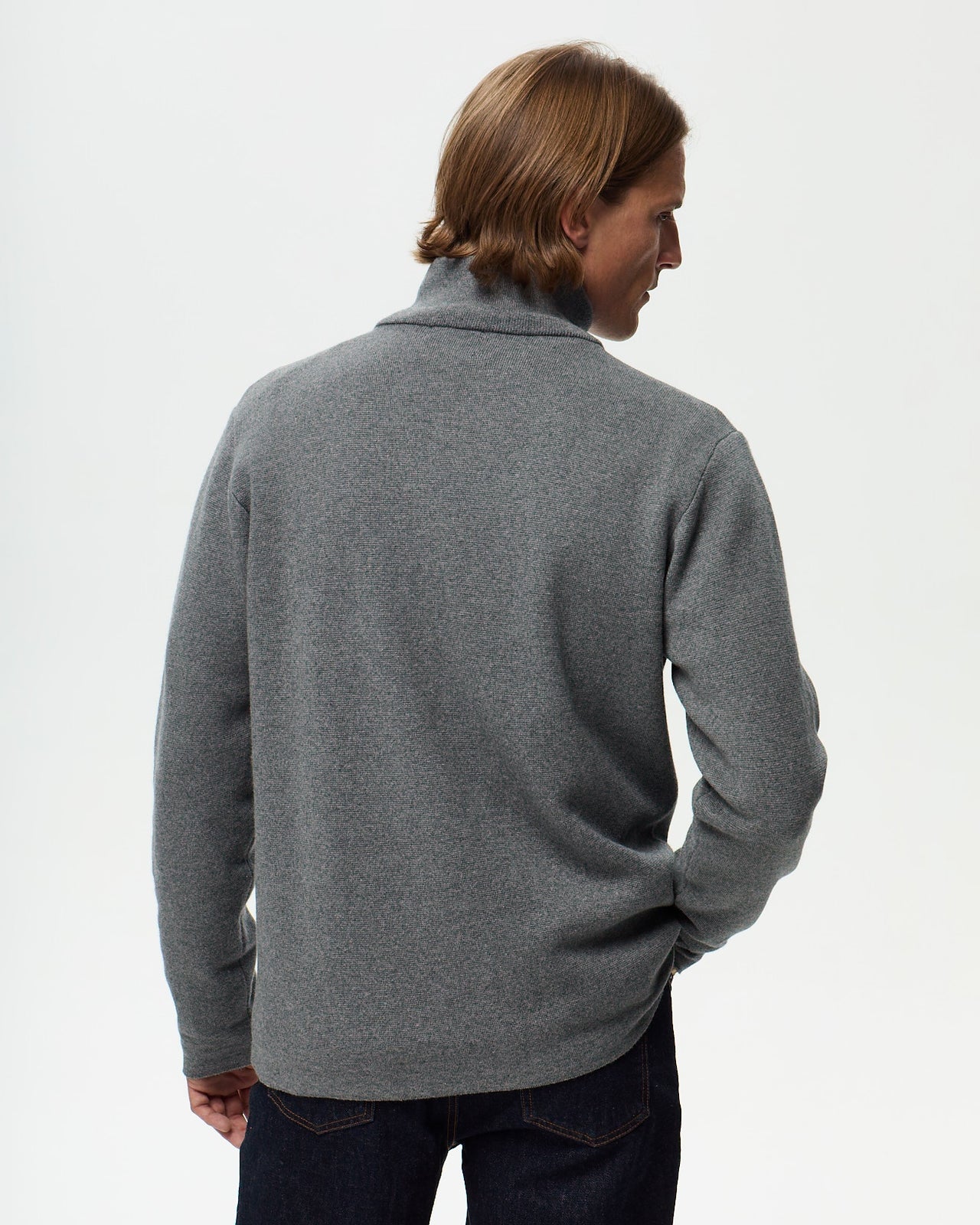 NAPOLI Cardigan - Heather Grey