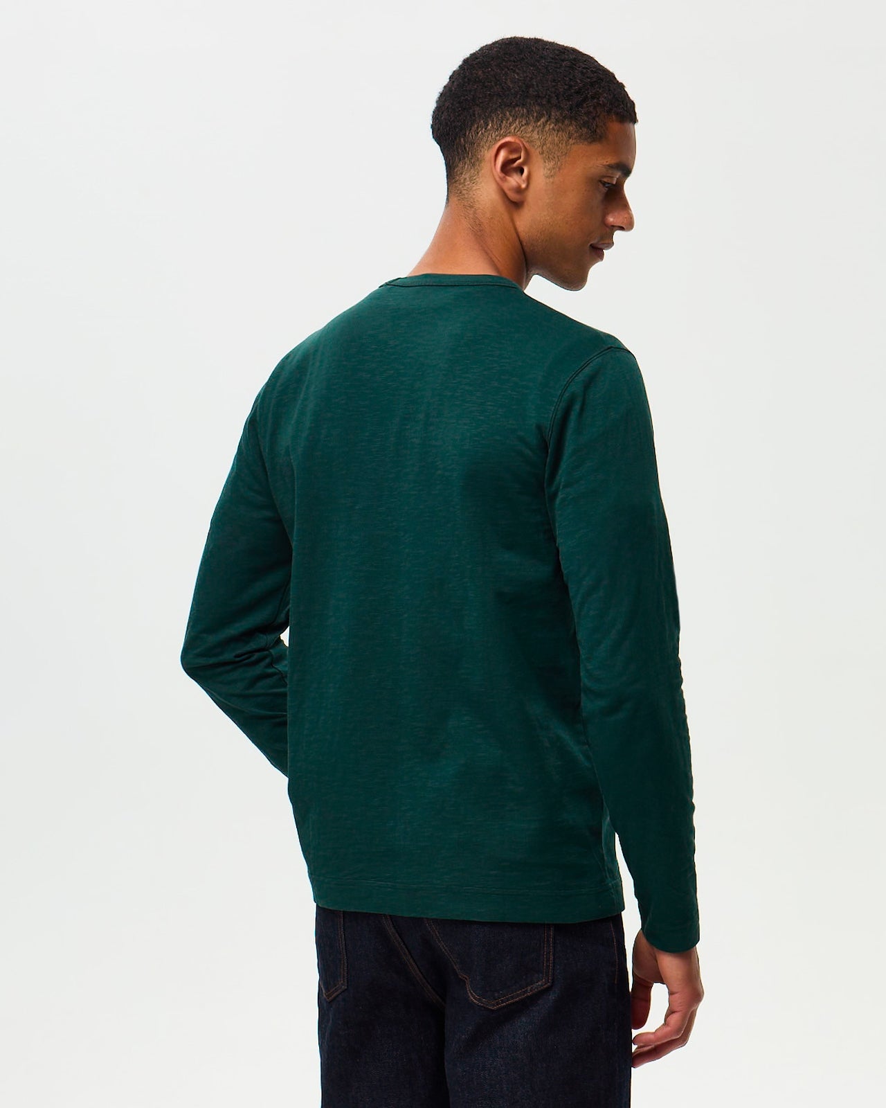 GARRET Slub T-shirt - Ash Green
