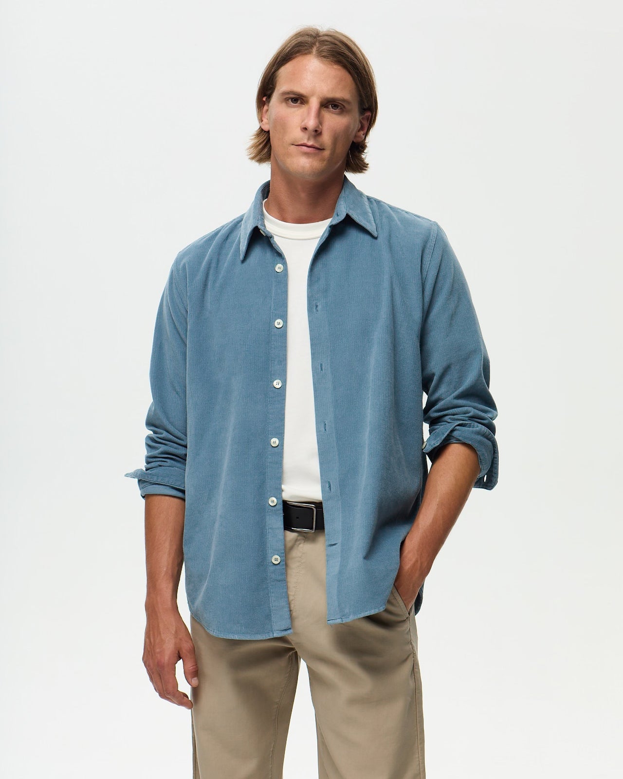 CIRCA Shirt – Azure Blue