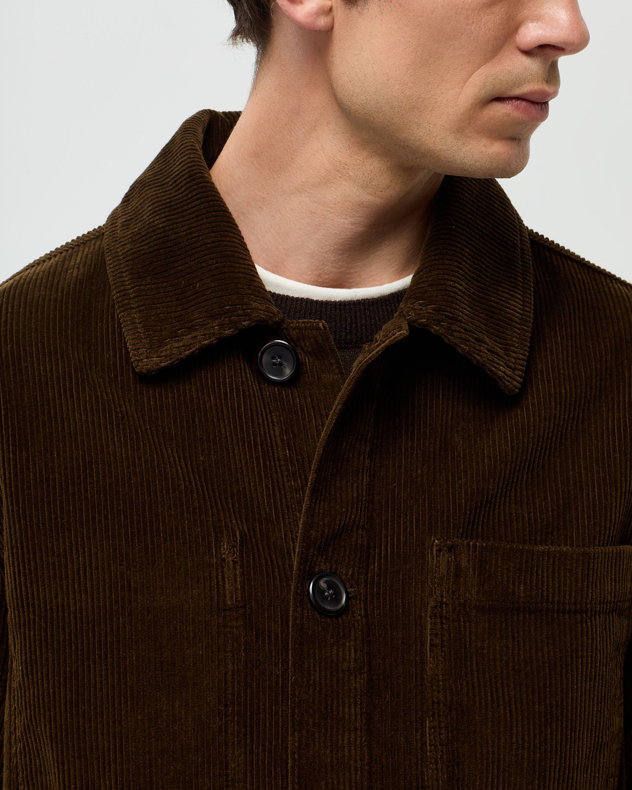 ESTEVE Painter's Jacket – Bronze Brown