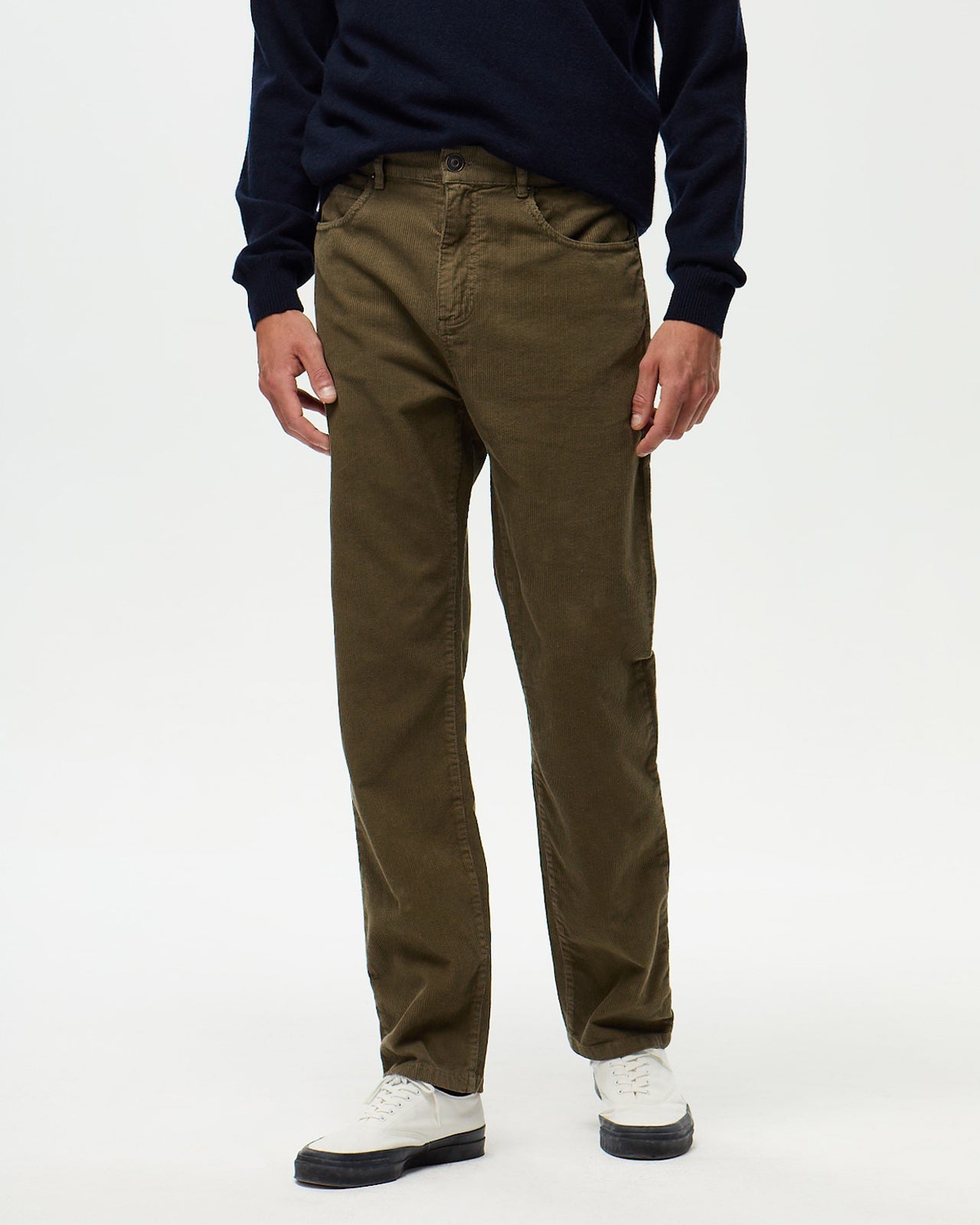 DEAN Corduroy Pants – Moss Green