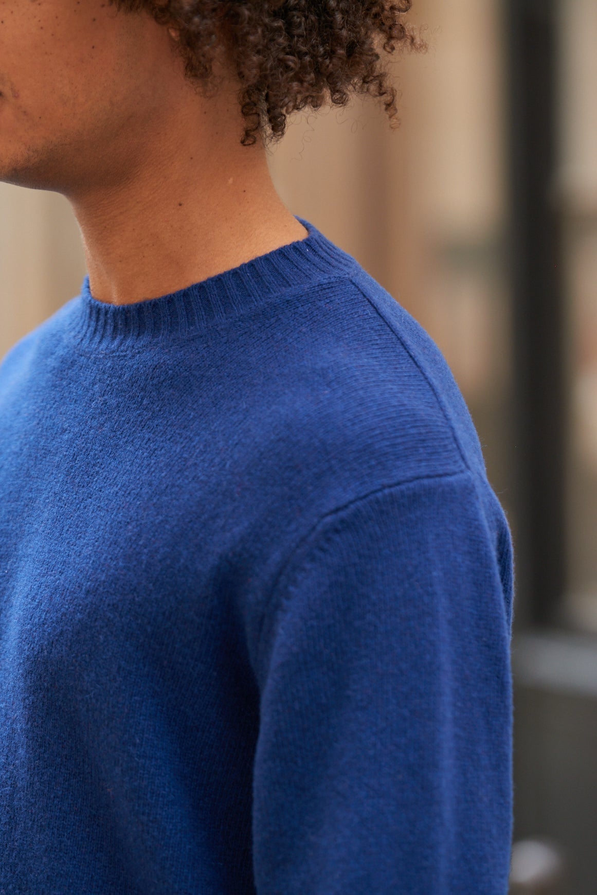 CLAUDIO Knitwear - Blue klein