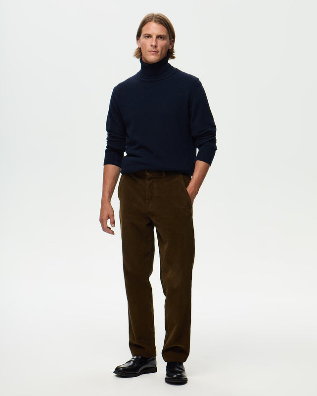 EMERSON Corduroy Chino – Bronze Brown
