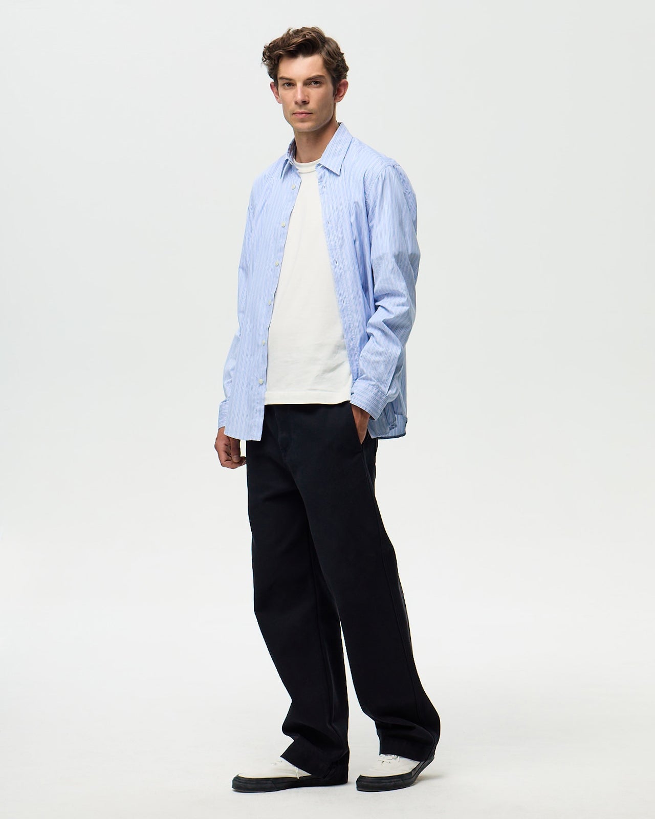 ALLAN Shirt – Azure Blue