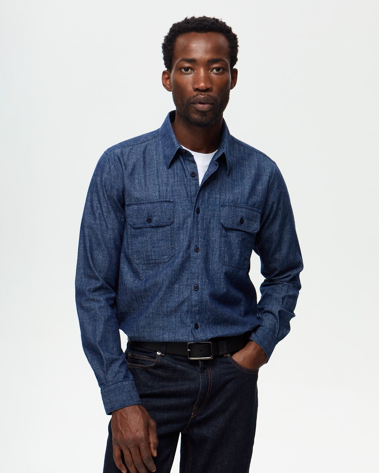 DAGUERRE Shirt – Rinsed Denim