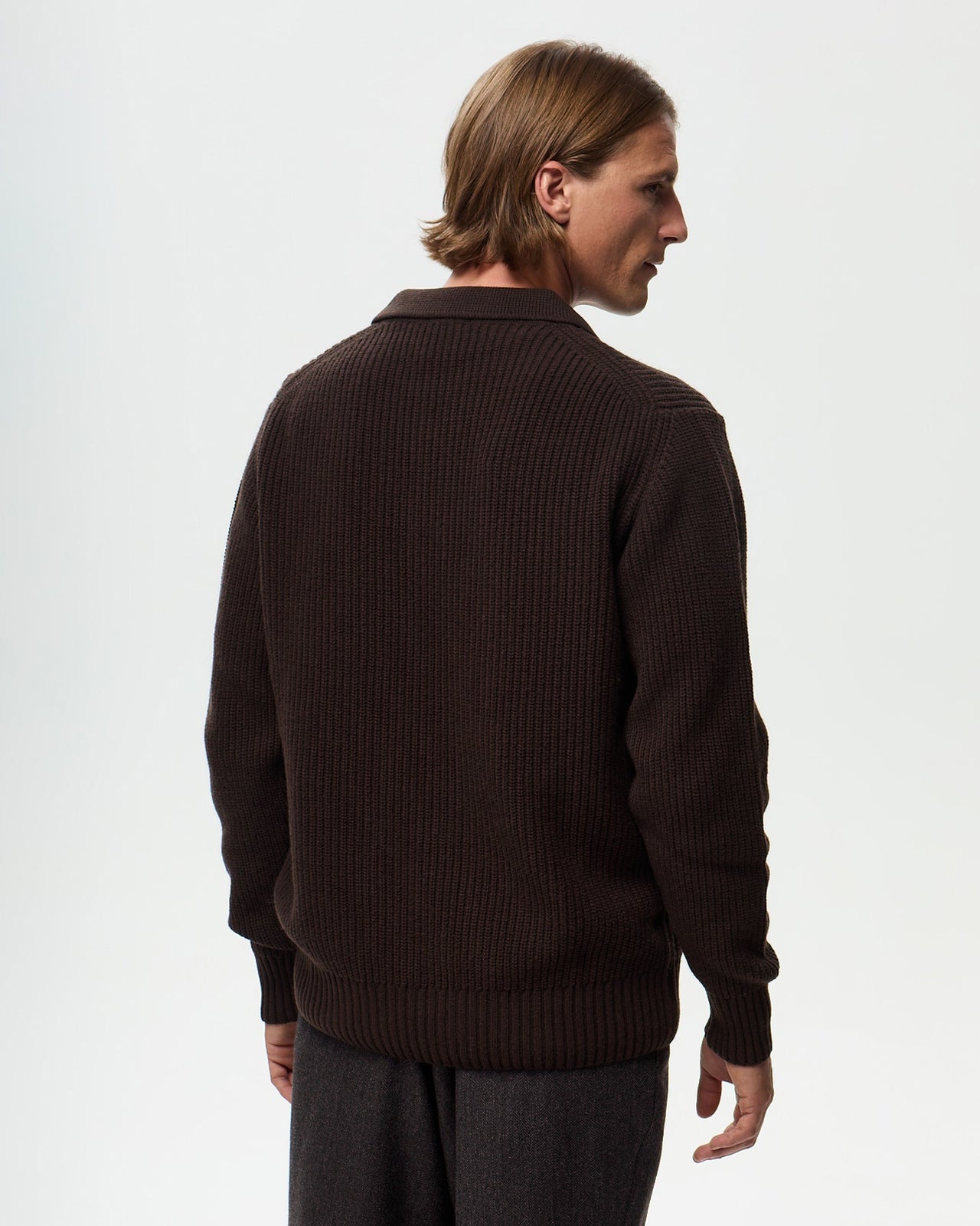 SIMONE Polo - Truffle Brown