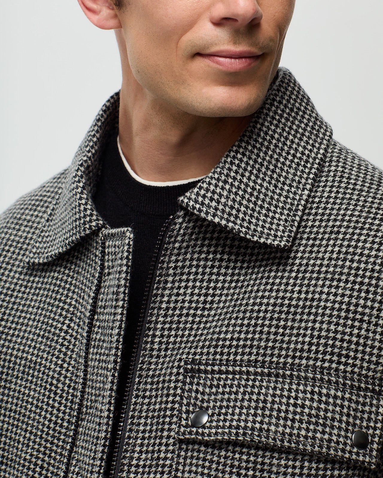 THEO Jacket - Black/Ecru