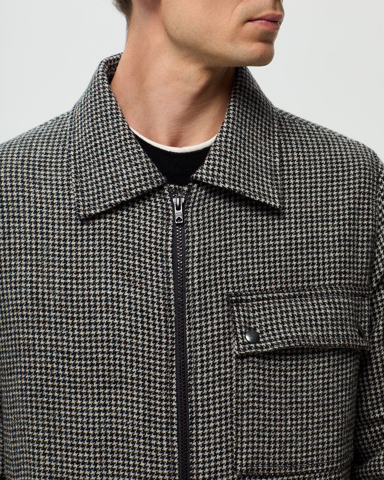 THEO Jacket - Black/Ecru