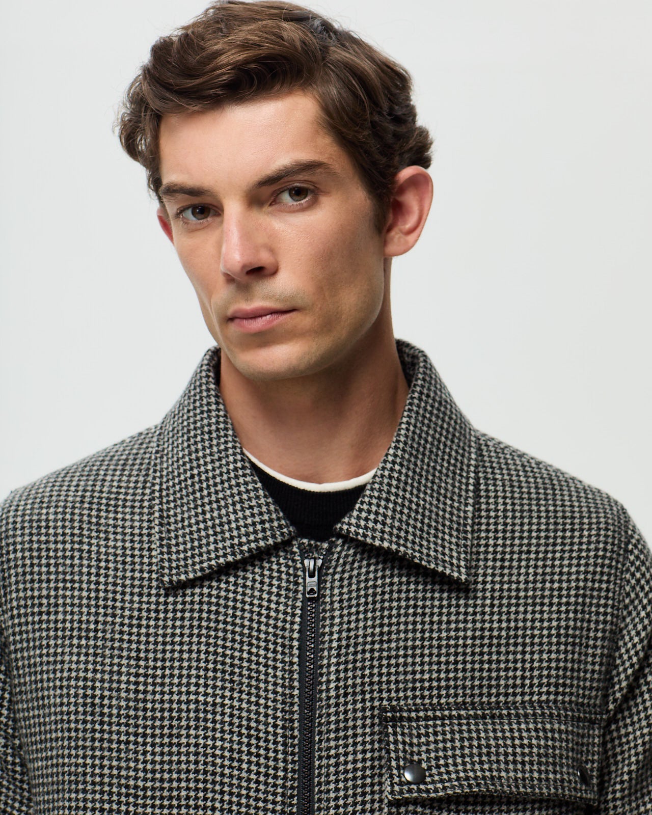 THEO Jacket - Black/Ecru