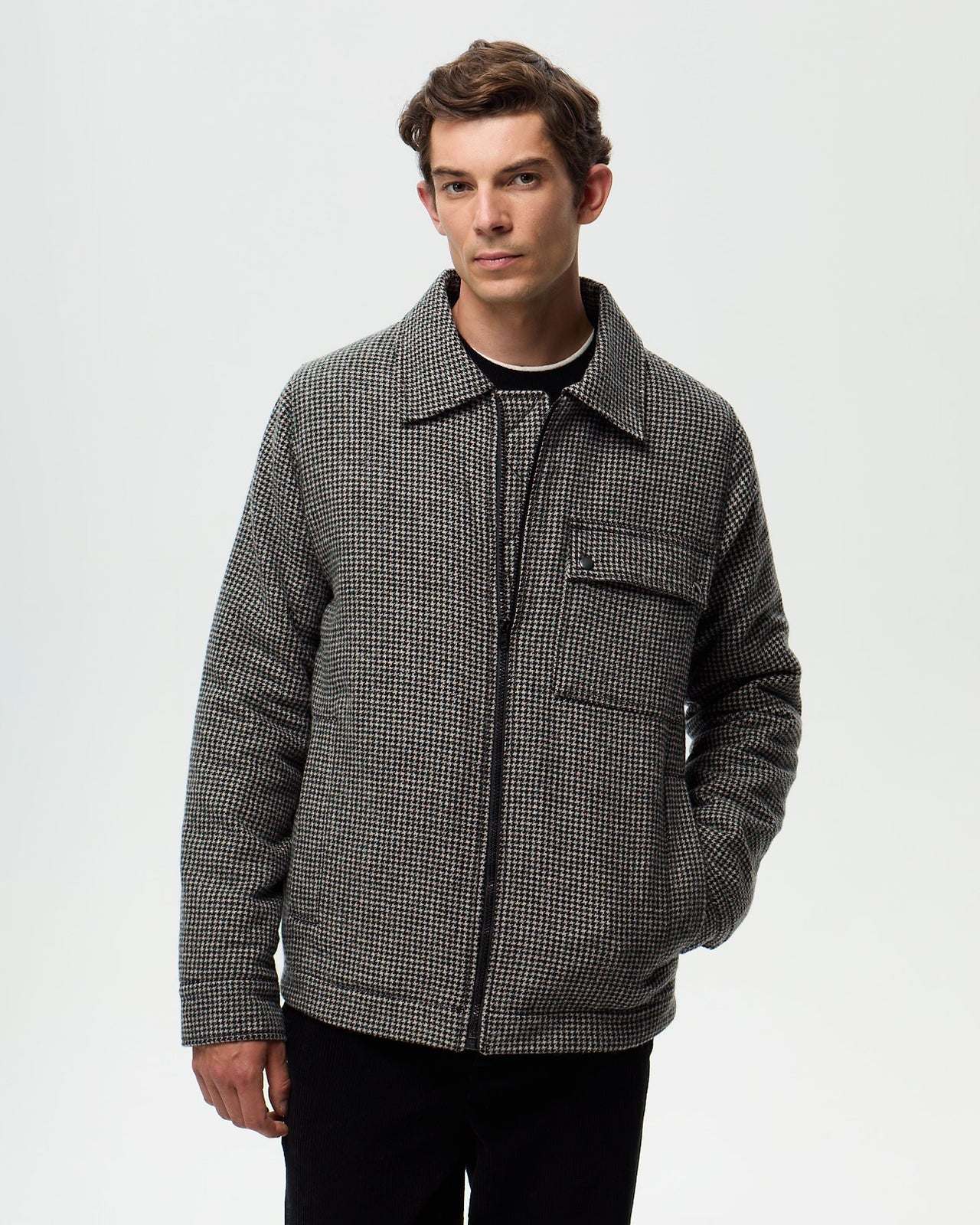 THEO Jacket - Black/Ecru