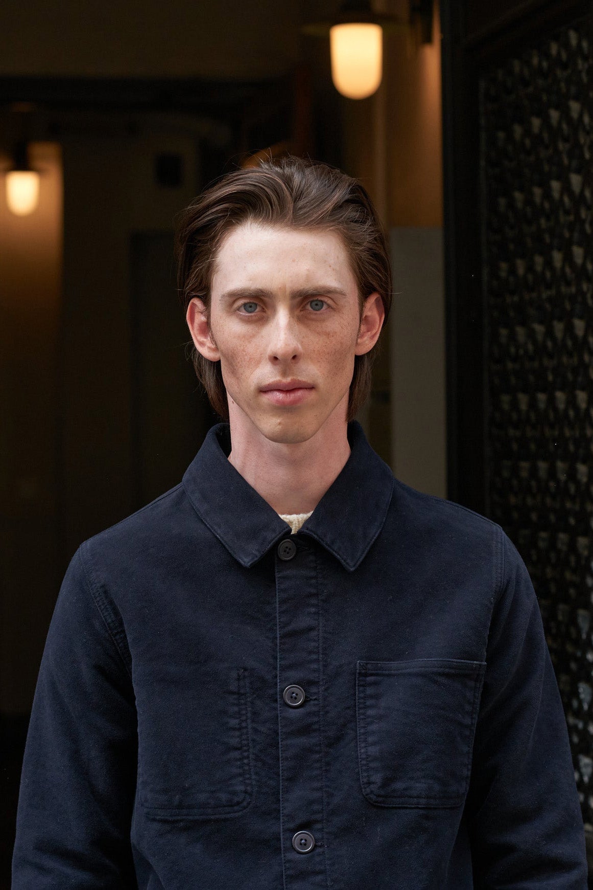 CLAUDEL painter's jacket - Navy