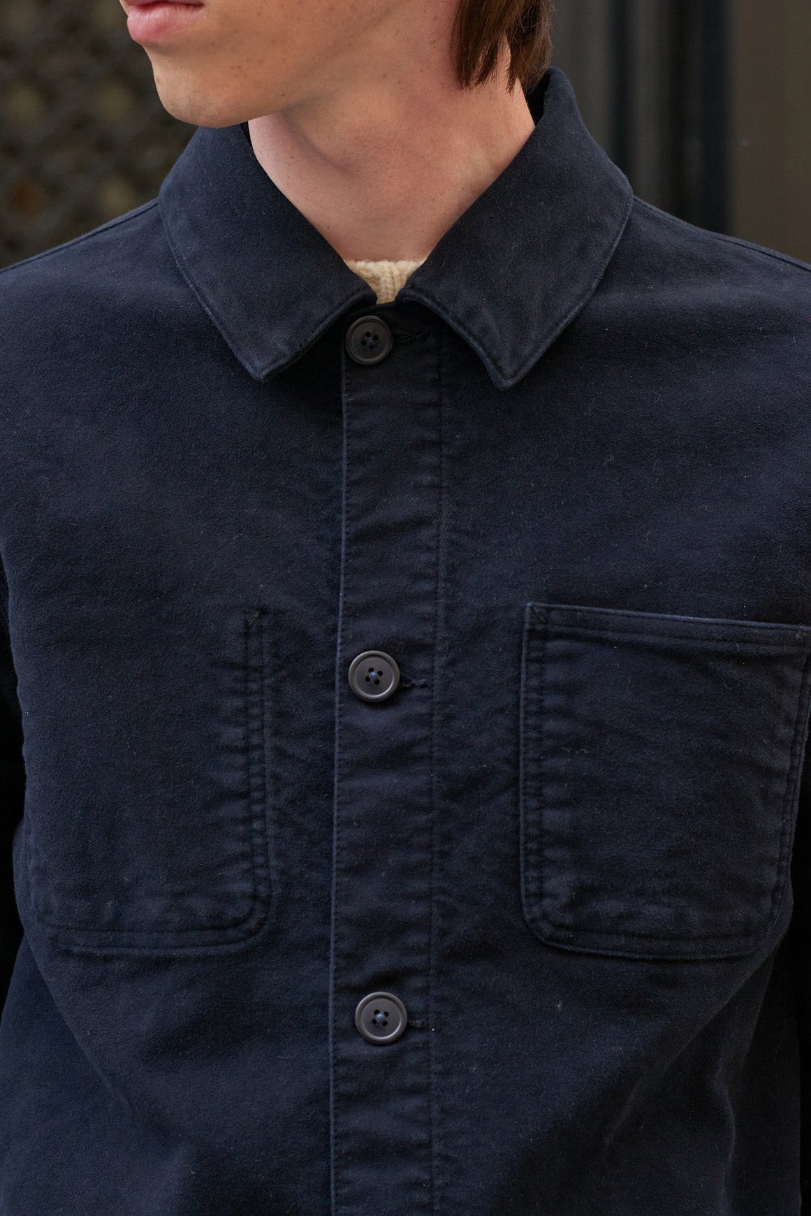 CLAUDEL painter's jacket - Navy