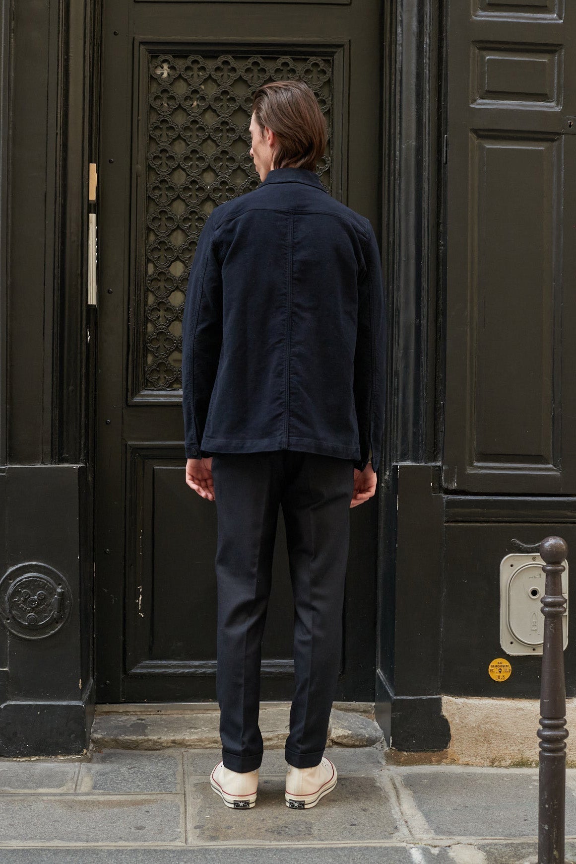 CLAUDEL painter's jacket - Navy