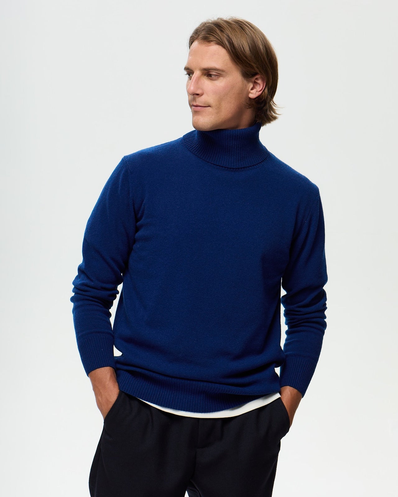 GAVINO Sweater - Klein Blue