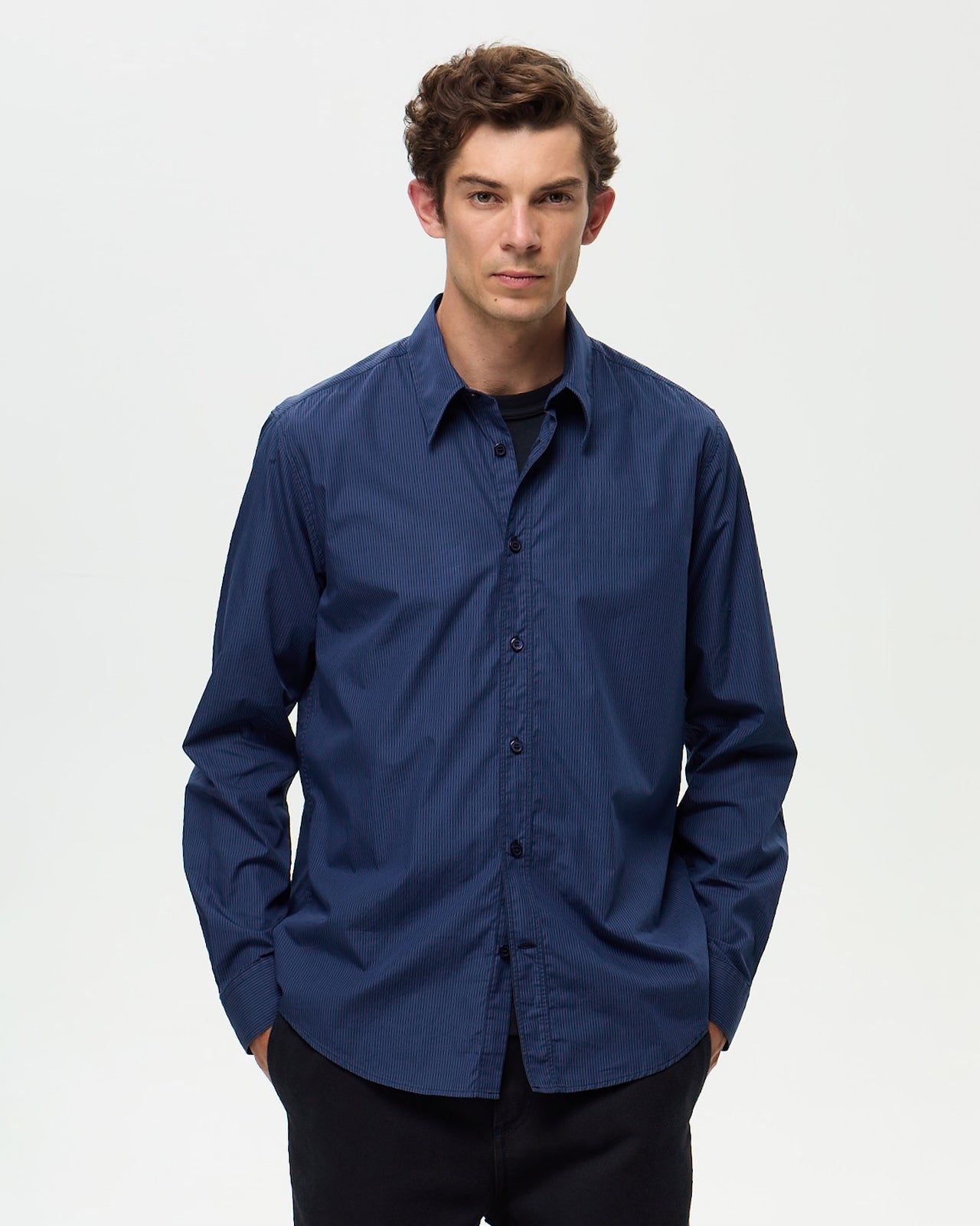 YALE Shirt – Ink/Indigo