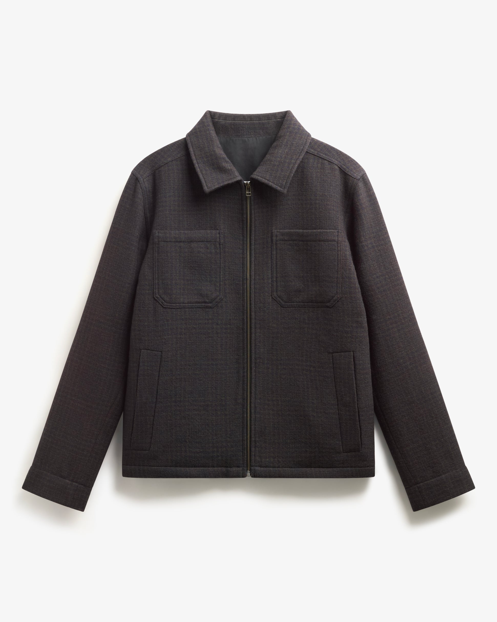 RIVOLI CHECKED Jacket - Khaki/Ink