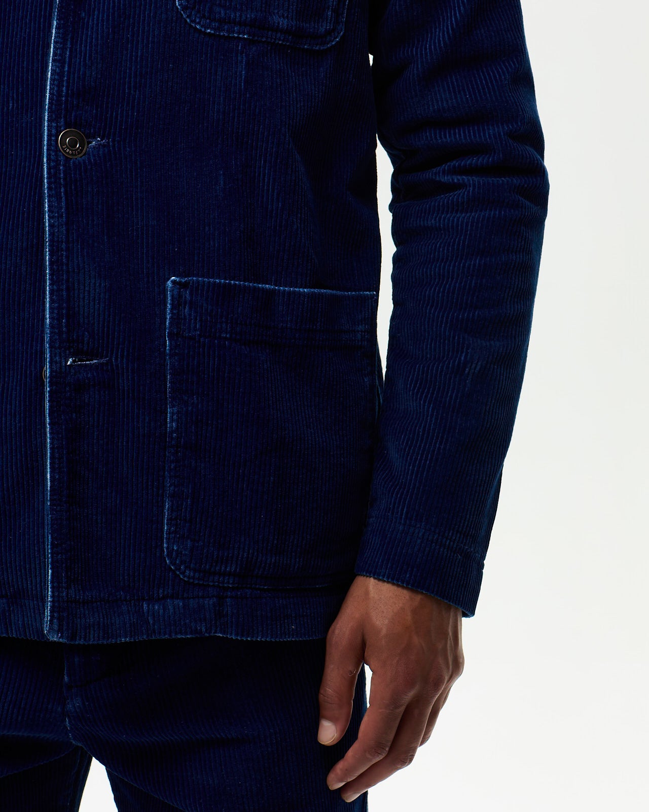 GEHRY Architect Corduroy Jacket – Medium Indigo