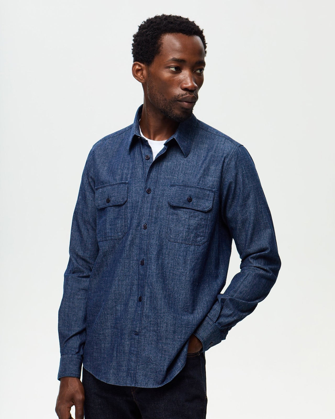DAGUERRE Shirt – Rinsed Denim
